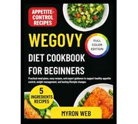 WEGOVY DIET COOKBOOK FOR BEGINNERS: Practical meal plans, easy recipes, and expert guidance to support healthy appetite control, weight management, and lasting lifestyle changes
