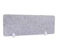 WEHAM Panel Divisor de Escritorio Independiente acústico, Pantalla de privacidad de Fieltro para Oficina y Aula, partición Que Reduce el Ruido,Gris,30 * 60cm