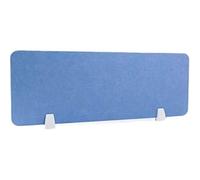 WEHAM Panel Divisor de Escritorio Independiente acústico, Pantalla de privacidad de Fieltro para Oficina y Aula, partición Que Reduce el Ruido,Azul,30 * 40cm