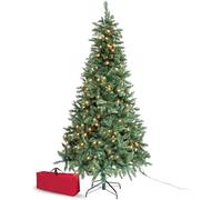 WeHome Árbol de navidad realista con led integrados 240 cm