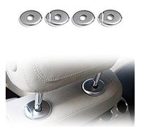 WEHOMY Botón De Ajuste De Almohada para Cabeza De Coche, Pegatina De Lentejuelas Embellecedora para Clase C W205 2015-2018 GLC X253 2016-2018, Estilo Interior Modificado