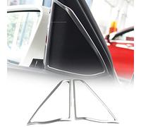 WEHOMY Calcomanía Embellecedora para Altavoz De Audio Estéreo ABS Cromado De 4 Puertas para Clase E W212 2010-2015, Marco Decorativo para Altavoces Tweeter