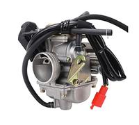 WEHOMY Carburador Carb Vergaser Power Jet Carburador Motocicleta Carb para GY6 para PD24J para 110cc para 125cc para 150cc para Yamaha Scooter Go Kart Scooter Universal Pieza Motocicleta