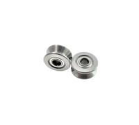 WEHZAFMM 5 unids/lote V623ZZ V Groove Roller rodamiento de bolas 3 x 12 x 4 mm máquina de bordado polea rodamiento