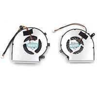 WEI AI - Ventilador de refrigeración para CPU GPU MSI GE62 GL62 GE72 GL72 GP62 GP72 PE60 PE70 / PAAD06015SL CPU+GPU