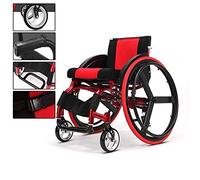 WEI-LUONG plegable Deportes;Ocio silla de ruedas - carretilla plegable for personas de movilidad reducida;Ancianos - Portátil Manual de silla de ruedas - liberación rápida;Rueda trasera Amortiguador p