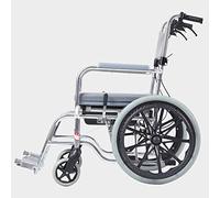 WEI-LUONG plegable Silla de rehabilitación médica, Silla de ruedas, de múltiples funciones de seguridad en el hogar Cuidado de silla de ruedas, ancianos discapacitados con silla de ruedas manual a pru