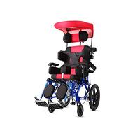 WEI-LUONG plegable Silla de rehabilitación médica, silla de ruedas, sillas de ruedas for niños multifunción 26 Kg ergonómico avanzado cómodo apoyabrazos respaldo regulable Piernas 100Kg La Carga Manua