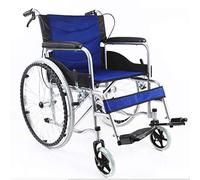 WEI-LUONG plegable Silla médica de rehabilitación, sillas de ruedas, conducción médica silla de ruedas plegable asiento blando portátil Mayores de conductores minusválidos con silla de ruedas de la co