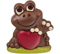Weibler Chocolaterie Ranocchio con Corazón en Chocolate con Leche - (1 x 135 Gram)