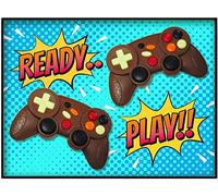 Weibler Confisserie Double Game Controller Caja de regalo Chocolate 140g