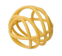 Weibo - Pelota Sensorial de Silicona Amarilla Venus - Juguete Sensorial Montessori - Mordedor Bebé para Estimulación Temprana y Primeros Años - Mordedores y Juguetes para Bebés - Regalo