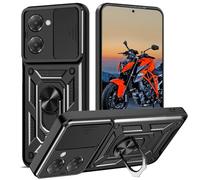 WeiCase Funda para Xiaomi Redmi A5 4G（EU）, Tapa Deslizante para La Cámara, Armadura Carcasa con 360° Magnético Anillo Soporte Silicona Antigolpes Protectora Carcasa para Redmi A5 4G,Negro