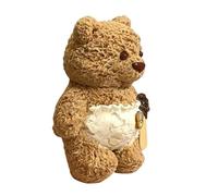 Weicher Memory- - Stressabbau-Bär, matschiges Tier mit langsamem Aufstieg, taktile Sinneswahrnehmung bei ADHS-Angst, Zappeln, tragbares Beruhigungswerkzeug für Kinder, dehnbares Desktop-Zubehör,