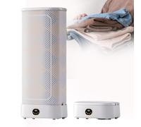 WEICNE Planchadora Y Dobladora Automática, Temporizador Inteligente, Secado De Ropa, con Control Remoto, para El Hogar, Lavandería Y Dormitorios