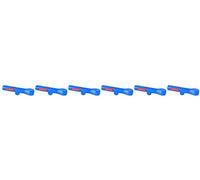 WEICON 6-52000013 - Cortacables redondos nº 13, 6 unidades, color azul