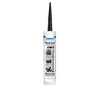 WEICON Black-Seal | 310 ml | Adhesivo de silicona para sellado de tanques de motor | Resistente al calor | Negro