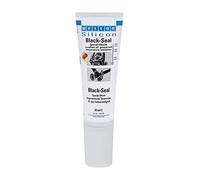 WEICON Black-Seal | 85 ml | Adhesivo de silicona para sellado de tanques de motor | Resistente al calor | Negro