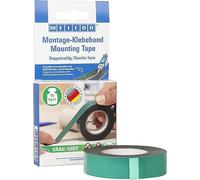 WEICON Cinta de montaje | Cinta adhesiva doble cara de fijación extra fuerte | Gris