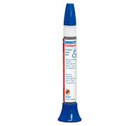 WEICON Contact VA 250 Black | 12 g | Adhesivo de Cianoacrilato | Resistente a altas temperaturas | Negro