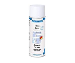 WEICON Fitting Spray 200 ml, aceite lubricante para herrajes y bisagras de ventanas, puertas, garajes, coches, cerraduras, etc.