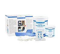 WEICON HB 300 Sistema de Resina Epoxi | Plástico-Metálico |1 kg |Con carga de acero | Resistente a altas temperaturas