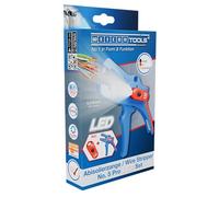 WEICON Set Tenaza Pelacables No. 5 LED, pelado preciso de 0,2-16 mm², LED con 3 ajustes de luminosidad, para zonas de trabajo oscuras