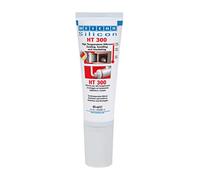 WEICON Silicona HT 300 85 ml rojo - adhesivo universal resistente a altas temperaturas