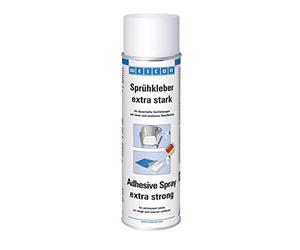 WEICON Spray Adhesivo Extra Fuerte, 500 ml, universal, para uniones fuertes y duraderas de cuero, plástico, madera, etc
