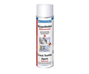 WEICON Spray Detector de Grietas-Penetrante 500ml Spray de detección de fugas para varios tipos de materiales, rojo