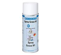 WEICON Spray Grasa H1 | 400 ml | Especial para altas temperaturas | Amarillento-Blanco
