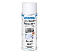 WEICON Spray Limpia Salpicaderos | 400 ml | Conservante para el interior de vehiculos | Transparente