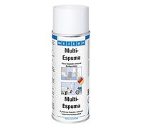 WEICON Spray Multi Espuma | 400 ml | Poderoso limpiador universal | Blanco