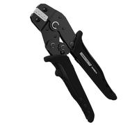 WEICON TOOLS Herramienta de Crimpado MC4, crimpadora para conectores solares 2,5/4 / 6 mm², herramienta de crimpado solar, negra