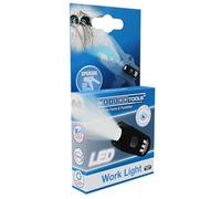 WEICON TOOLS LED Work Light - Luz de trabajo para pelacables, perfecta visión en la oscuridad, 3 niveles, recargable por USB-C, color negro