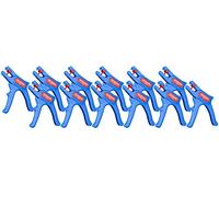 WEICON TOOLS Nº 5 - Juego de 12 pelacables automáticos para todo tipo de conductores flexibles y macizos de 0,2 - 6,0 mm²