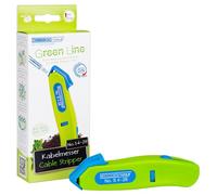 WEICON TOOLS Pelador de Cable No. S 4-28 Green Line | Materias primas sostenibles | para 4 - 28 mm | incl. hoja de gancho retráctil
