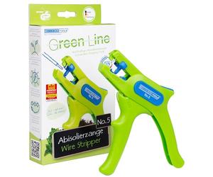 WEICON TOOLS Tenaza Pelacable No. 5 Green Line | Materias primas sostenibles | Pelacables automático de 0,2 - 6,0 mm²