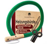 WEIDEBACH® Cepillo para radiadores, V.3.0, 90 cm de longitud total / 40 cm de cerdas de microfibra, cepillo para radiadores sin pelo de animales, cepillo para radiadores que llega a cada rincón