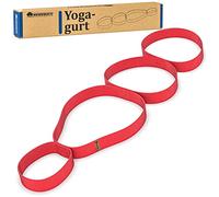WEIDEBACH® Cinta de yoga ajustable con 4 bucles que facilita ejercicios de