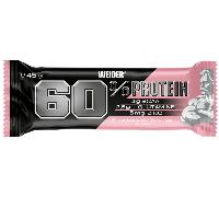 Barritas de 60 % proteinas weider 45g fresa Talla única