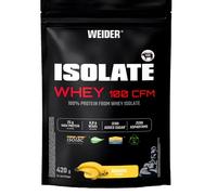 Weider - Aislado de Proteína de Suero 100 CFM, Plátano - 420 g