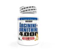 Weider Arginina+Ornitina 4000 180 Cápsulas 157g Aminoácidos (184,69€/Kg)