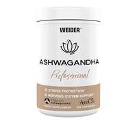 WEIDER Ashwagandha Professional Capsules High Dose with High-Quality KSM-66 Ashwagandha, Indian Sleep Berry Plus AstraGin, Magnesium and Vitamin C, 120 Capsules, 60 Servings