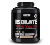 Weider Isolate Whey 100Cfm, 100% Aislado de Proteina de Suero, Cero Azúcar, Cero Aspartamo, con Stevia, con Dygezime, con Bcaa, para Veganos, Isolac, Keto, Negro, Sabor Cookies, 908 Gramos