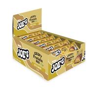 Weider Joe's Crispy Protein Bar (12x50g) Sabor Caramelo Toffee, barritas proteicas con 30% de Proteina, Bajo en azúcar, Sin colorantes artificiales, Favorece el Crecimiento Muscular