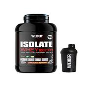 Weider PACK - Isolate Whey 908g Sabor Chocolate + Shaker Regalo, Aislado de Proteina de leche de calidad, 25g Proteína + 5g BCAA por porción