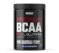 Weider Premium Bcaa 8:1:1+l-gluamina Sabor Blue Raspberry 500g. Con Vitamina B6. Sin Azúcar., color Negro, 500 ml