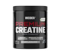 Weider Premium Creatine (375g) Sabor Neutro, 100% Monohidrato de Creatina Creapure, sin Azúcar, Vegano, Aumento del Rendimiento Físico (110 Porciones)