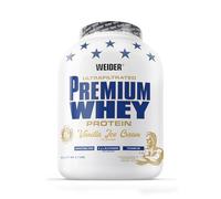 Weider Premium Whey Protein Powder, Rude Delicious Protein Powder with Whey Isolate for Muscle Building with High Percentage of EAA, BCAA and Free L-Glutamine, Vanilla IceCream, 2.3 kg